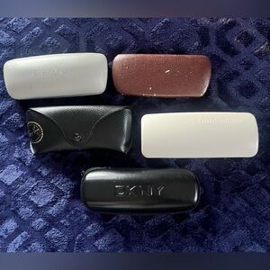 Bundle of (5) sunglasses cases - used condition - sold together